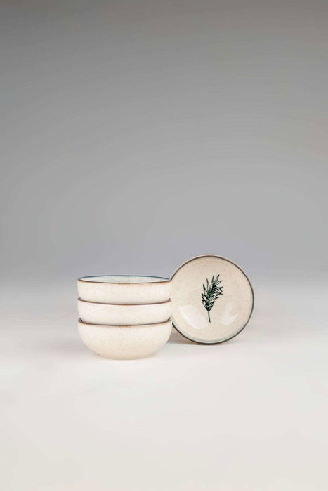 Hermia Set 4 Tazones de Porcelana Azul 10cm NPMUL10KSS4880794